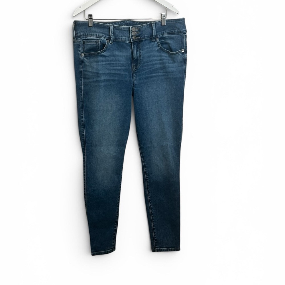 torrid Indigo Mid-Rise Skinny Jeans